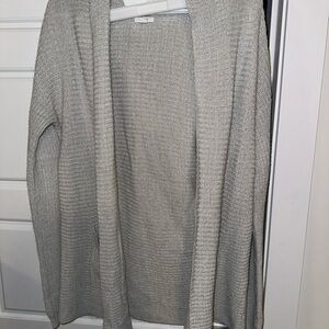 Grey Ardene hooded cardigan